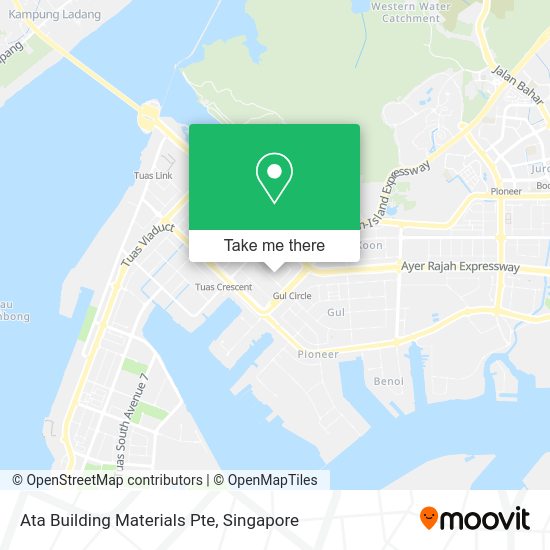 Ata Building Materials Pte map