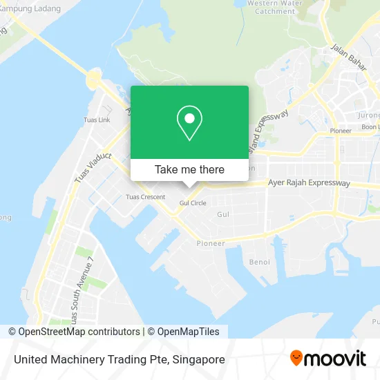 United Machinery Trading Pte map