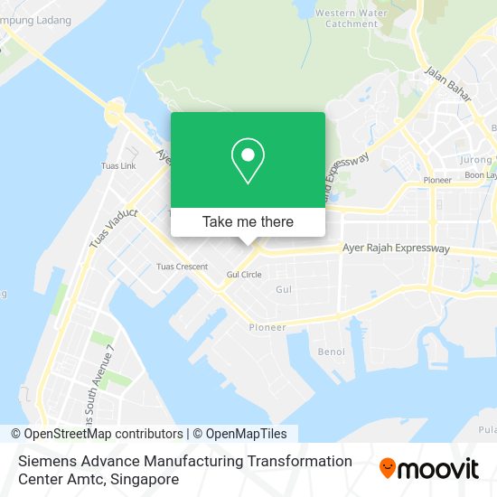 Siemens Advance Manufacturing Transformation Center Amtc map
