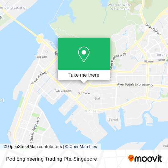 Pod Engineering Trading Pte map