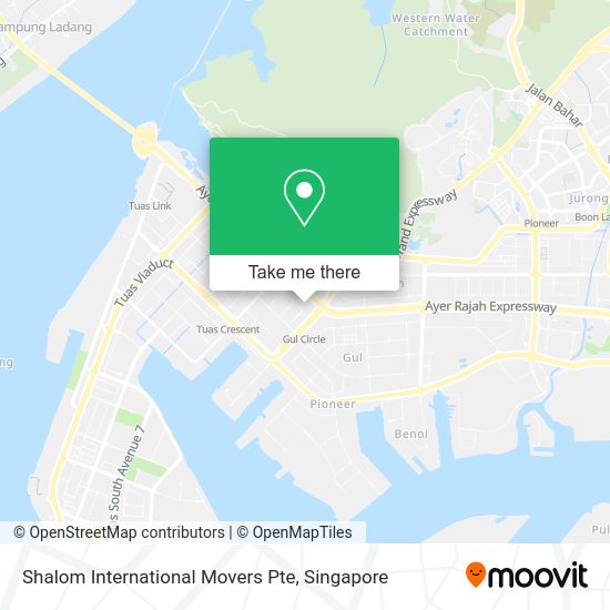Shalom International Movers Pte map