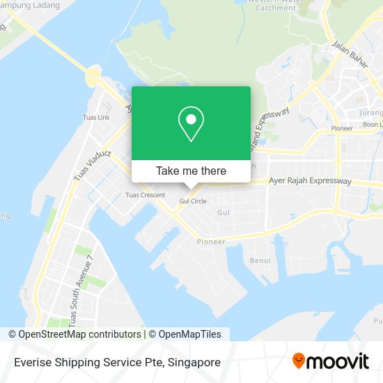 Everise Shipping Service Pte map