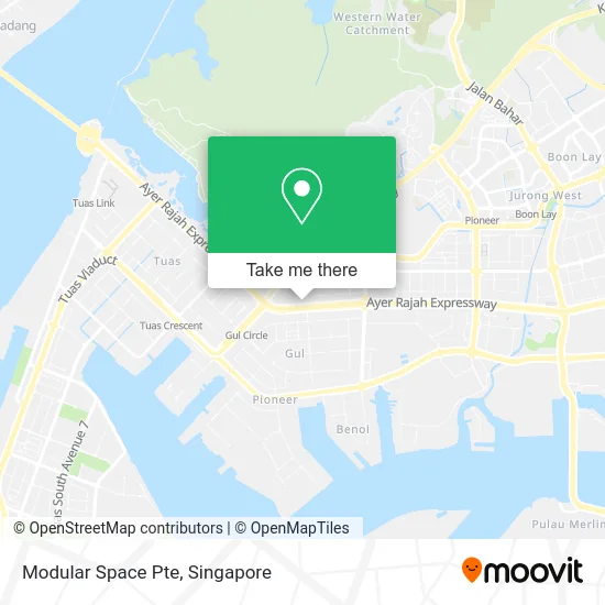 Modular Space Pte地图