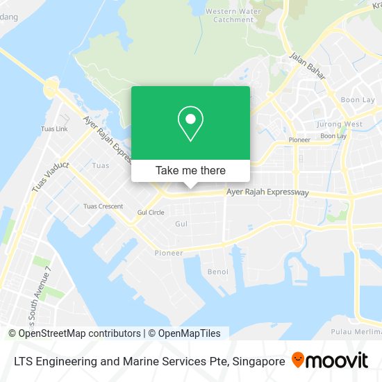 LTS Engineering and Marine Services Pte map