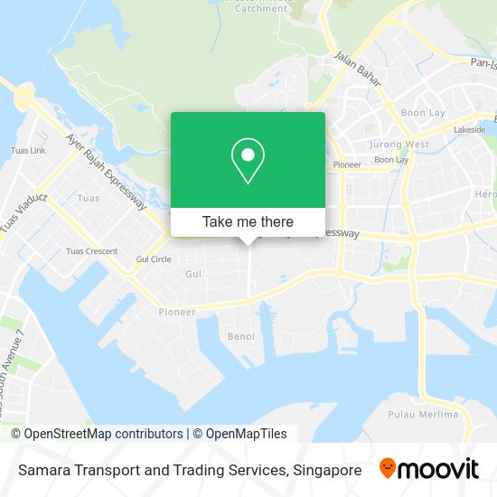 Samara Transport and Trading Services map