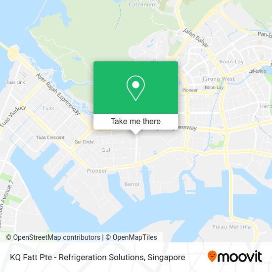 KQ Fatt Pte - Refrigeration Solutions map