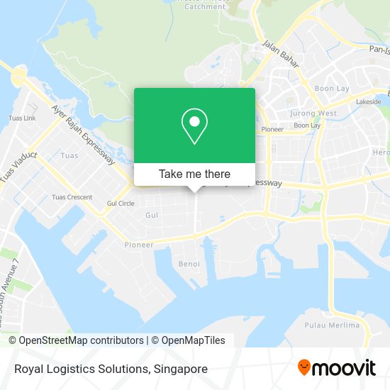 Royal Logistics Solutions map