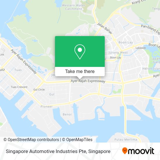 Singapore Automotive Industries Pte map