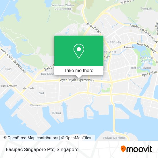 Easipac Singapore Pte map