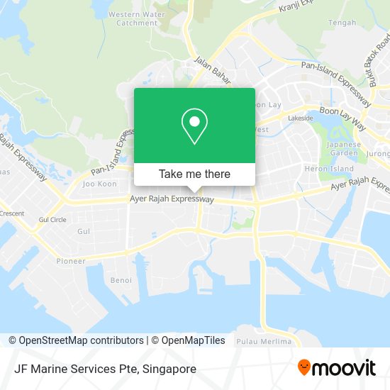JF Marine Services Pte map