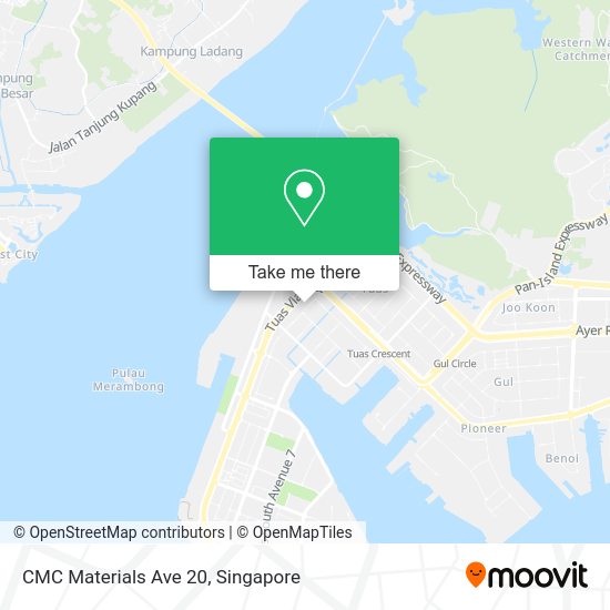 CMC Materials Ave 20 map