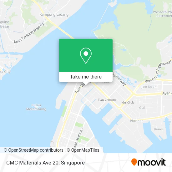 CMC Materials Ave 20 map