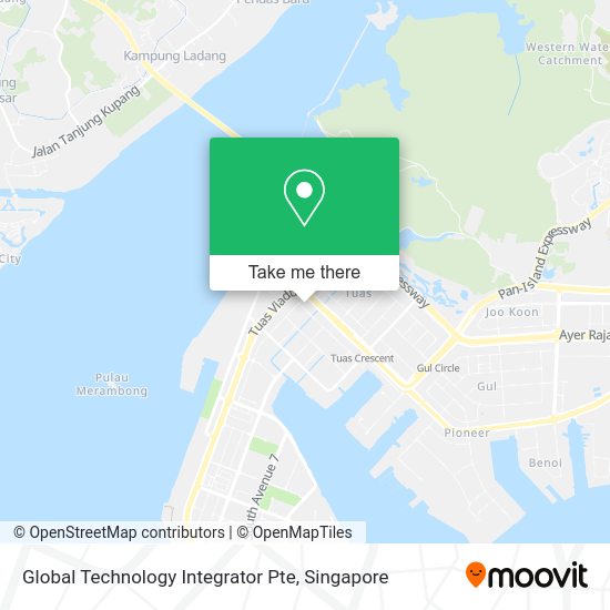 Global Technology Integrator Pte map