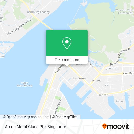 Acme Metal Glass Pte map