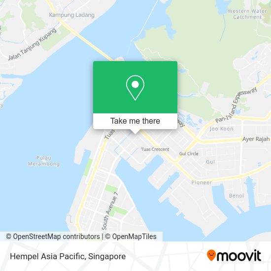 Hempel Asia Pacific map
