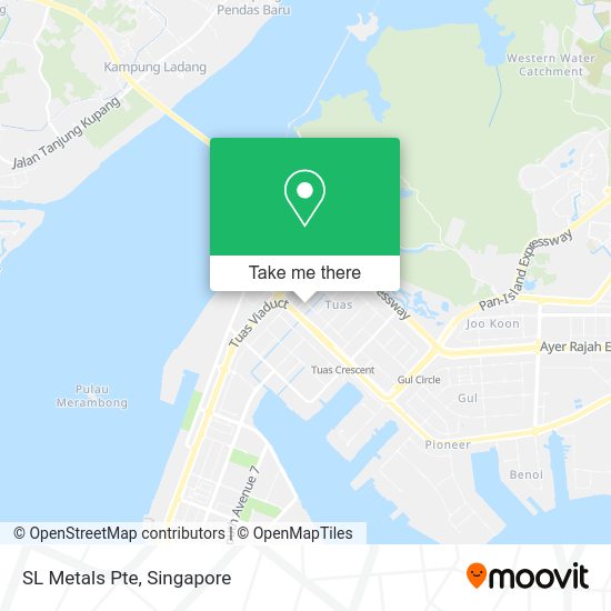 SL Metals Pte map