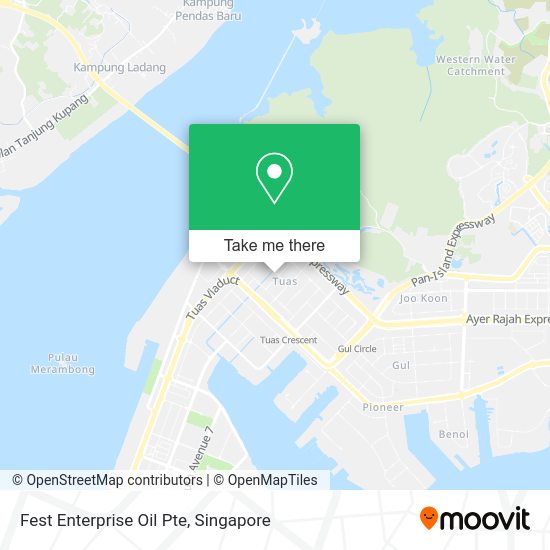 Fest Enterprise Oil Pte map