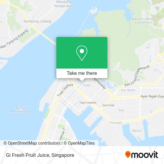 Gi Fresh Fruit Juice map