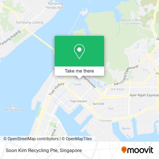 Soon Kim Recycling Pte map