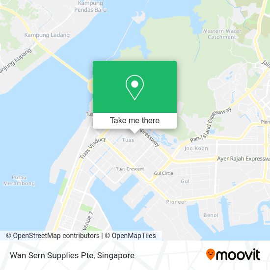 Wan Sern Supplies Pte map