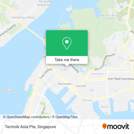 Technik Asia Pte map