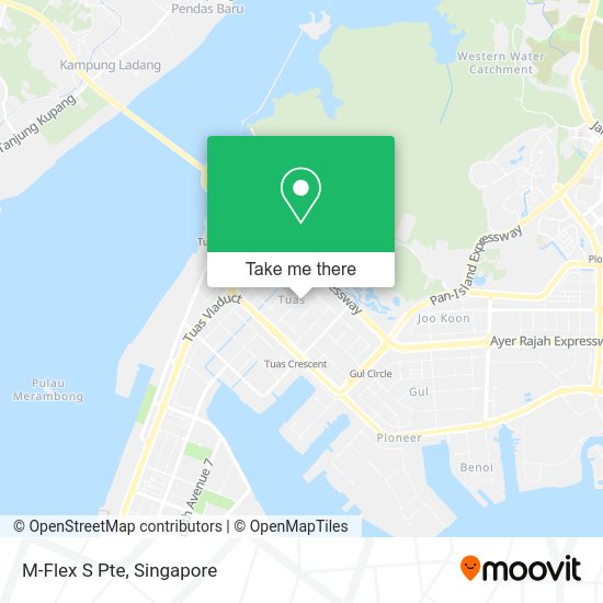 M-Flex S Pte map