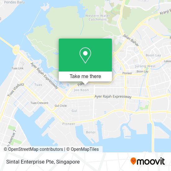 Sintal Enterprise Pte map
