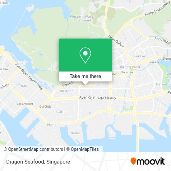 Dragon Seafood map