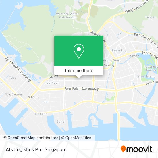 Ats Logistics Pte map