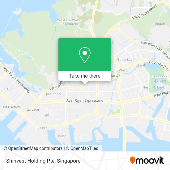 Shinvest Holding Pte map