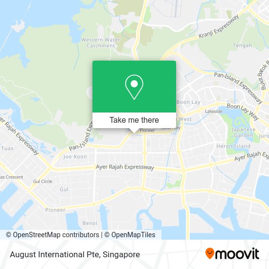 August International Pte map
