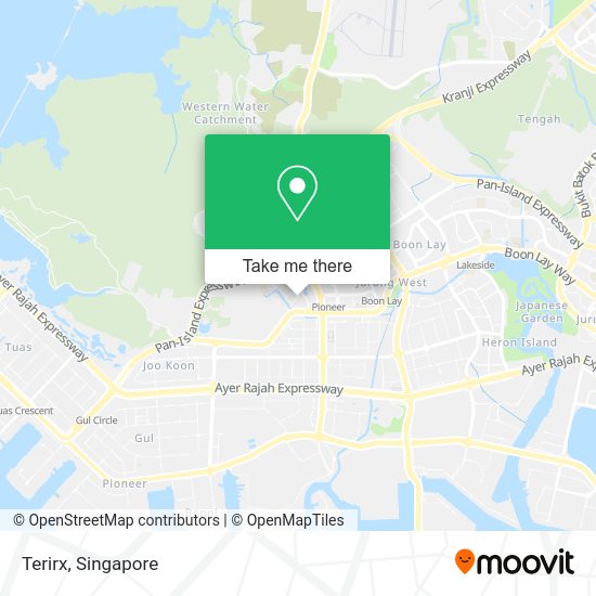 Terirx map