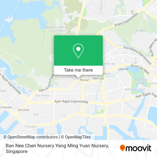 Ban Nee Chen Nursery Yang Ming Yuan Nursery map