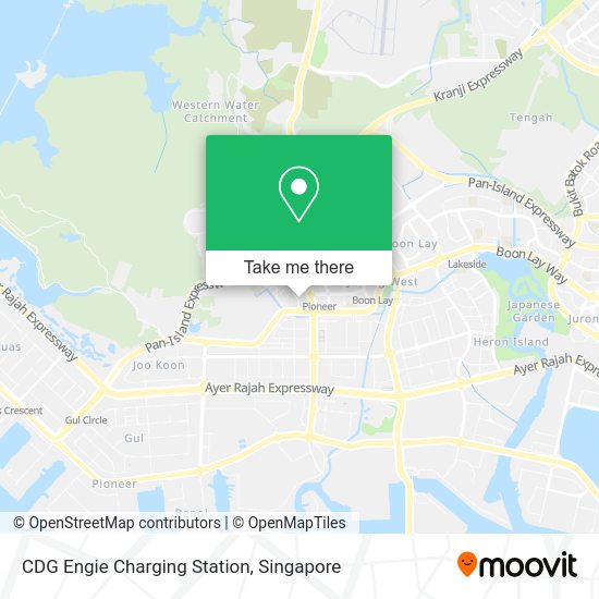 CDG Engie Charging Station map