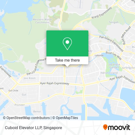 Cuboid Elevator LLP map