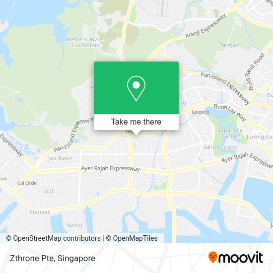 Zthrone Pte map