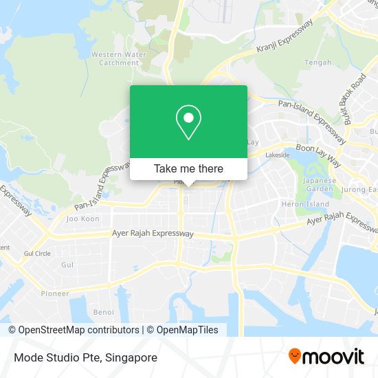 Mode Studio Pte map