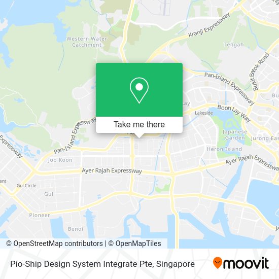 Pio-Ship Design System Integrate Pte map