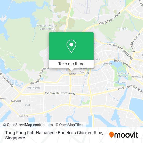 Tong Fong Fatt Hainanese Boneless Chicken Rice map