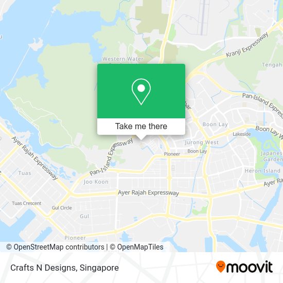 Crafts N Designs map