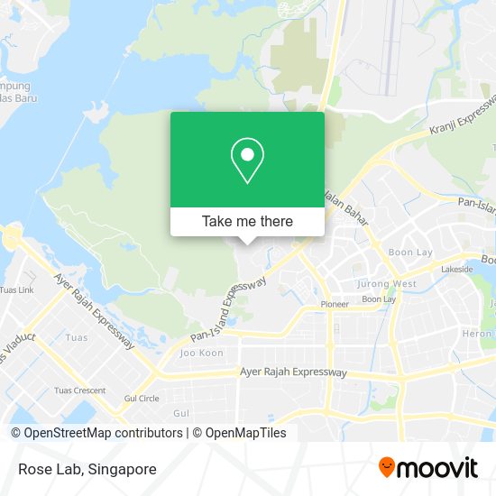 Rose Lab map