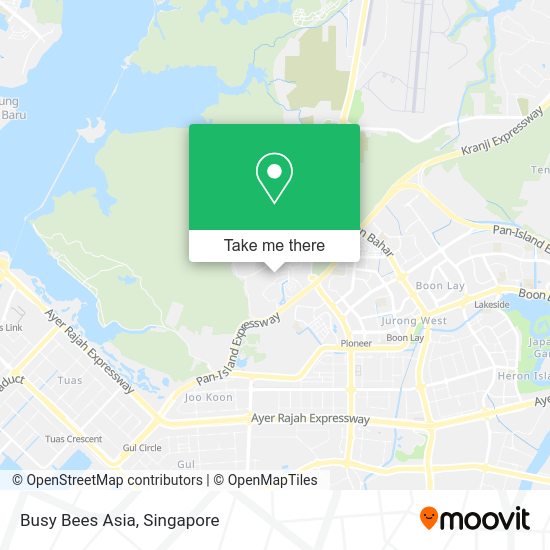 Busy Bees Asia map