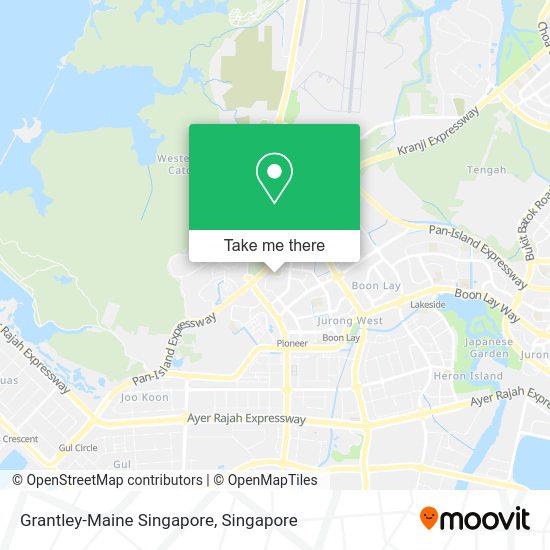 Grantley-Maine Singapore map