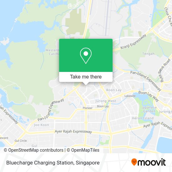 Bluecharge Charging Station map