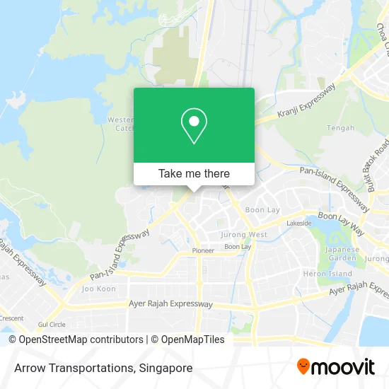 Arrow Transportations map