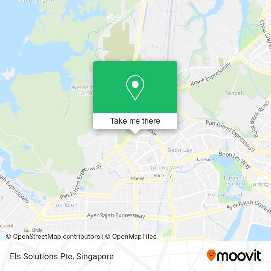 Els Solutions Pte map