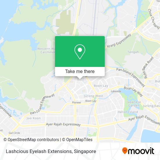 Lashcious Eyelash Extensions map