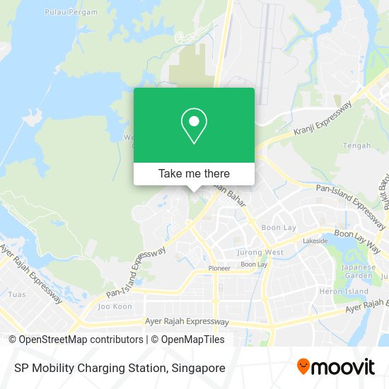 SP Mobility Charging Station map