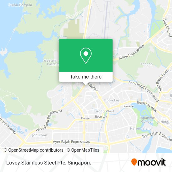 Lovey Stainless Steel Pte map
