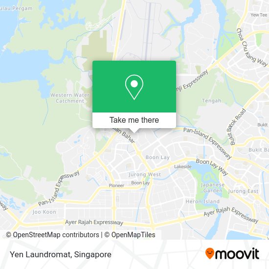 Yen Laundromat map